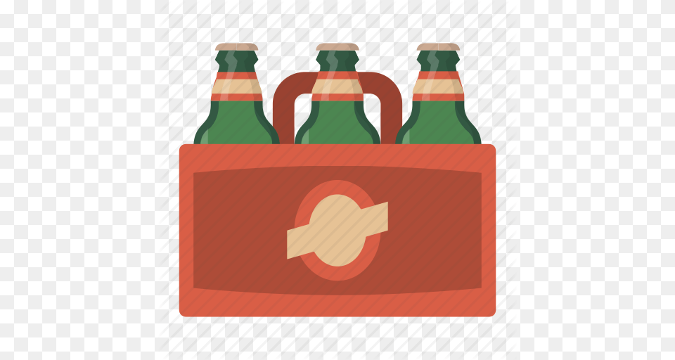 Six Pack Of Beer Clipart, Bottle, Alcohol, Beverage, Beer Bottle Free Transparent Png