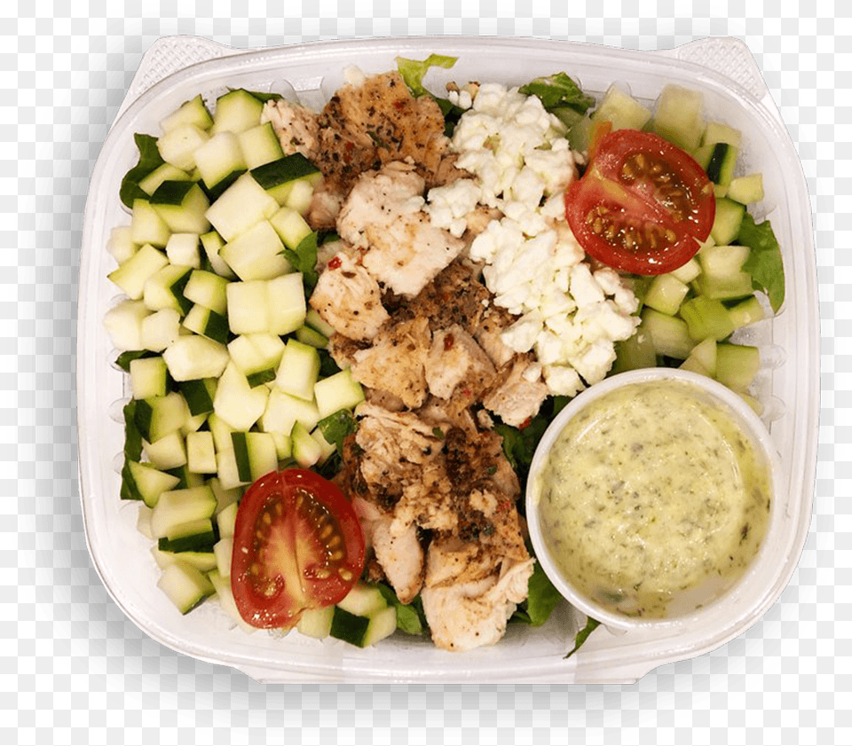 Six Pepper Chicken Salad Bowl, Dish, Food, Lunch, Meal Free Png Download