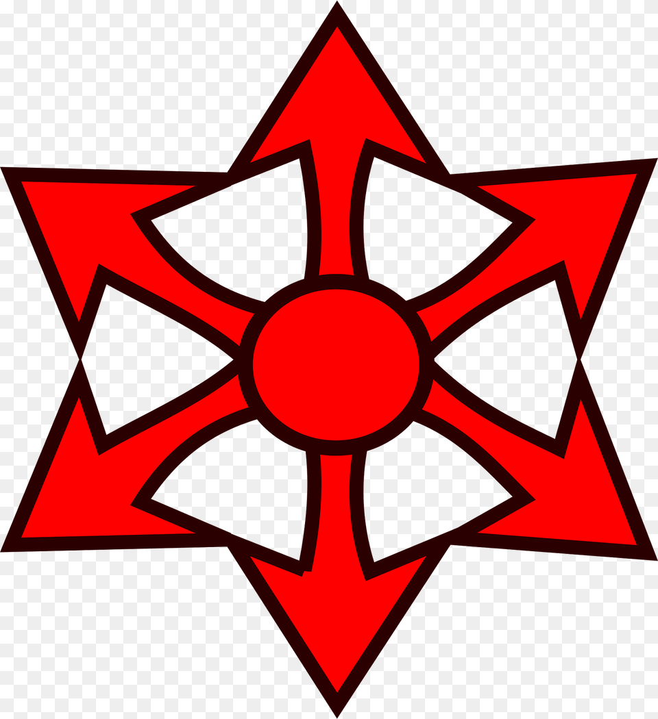 Six Red Arrows Clipart, Star Symbol, Symbol, Emblem, Dynamite Free Png Download