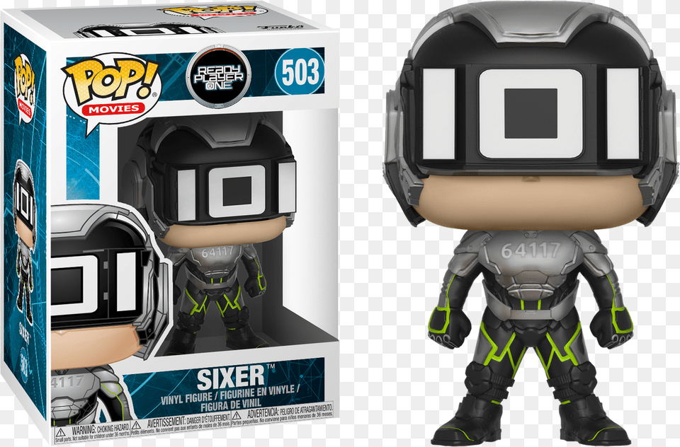 Sixer Ready Player One Funko Pop, Helmet, Baby, Person, Toy Free Transparent Png