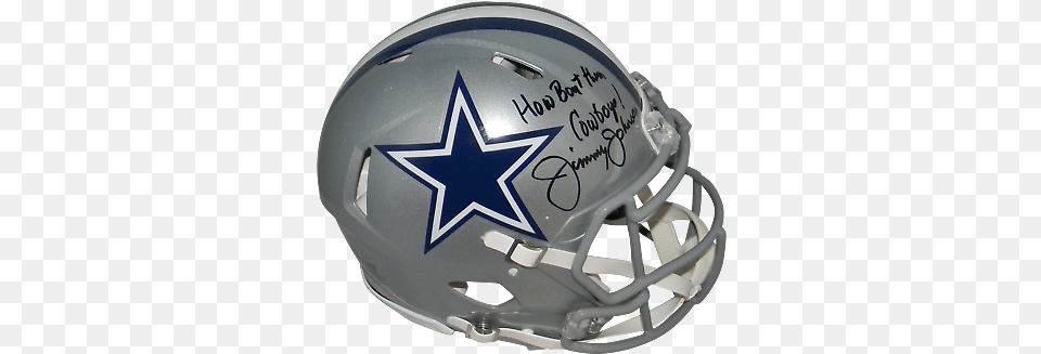 Size Authentic Speed Helmet Beckett Dallas Cowboys Star, American Football, Football, Football Helmet, Sport Free Png Download