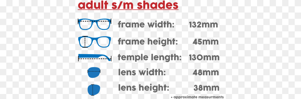 Size Chart Colorfulness, Accessories, Glasses, Text Free Transparent Png