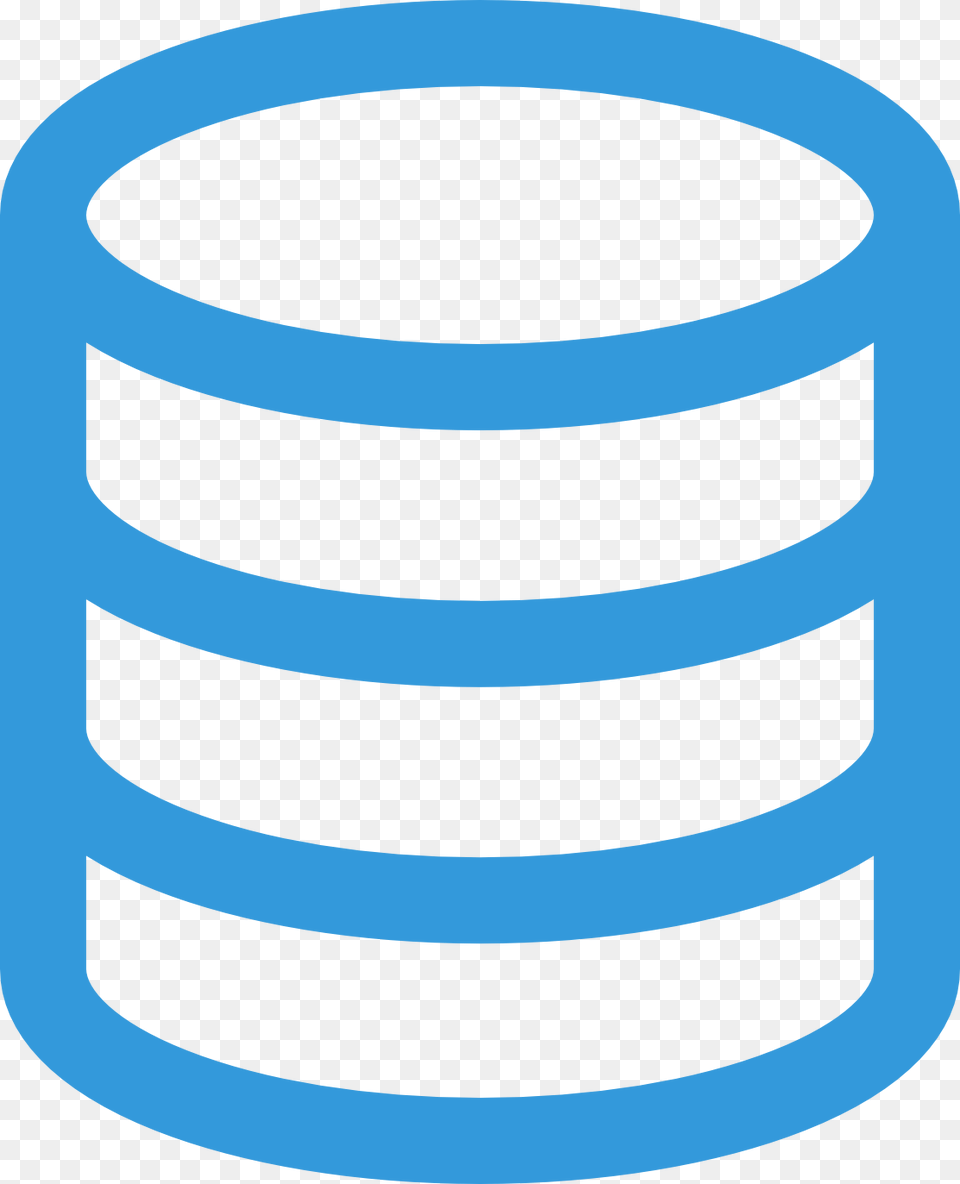 Size Icon Sql Server, Coil, Spiral Free Png Download