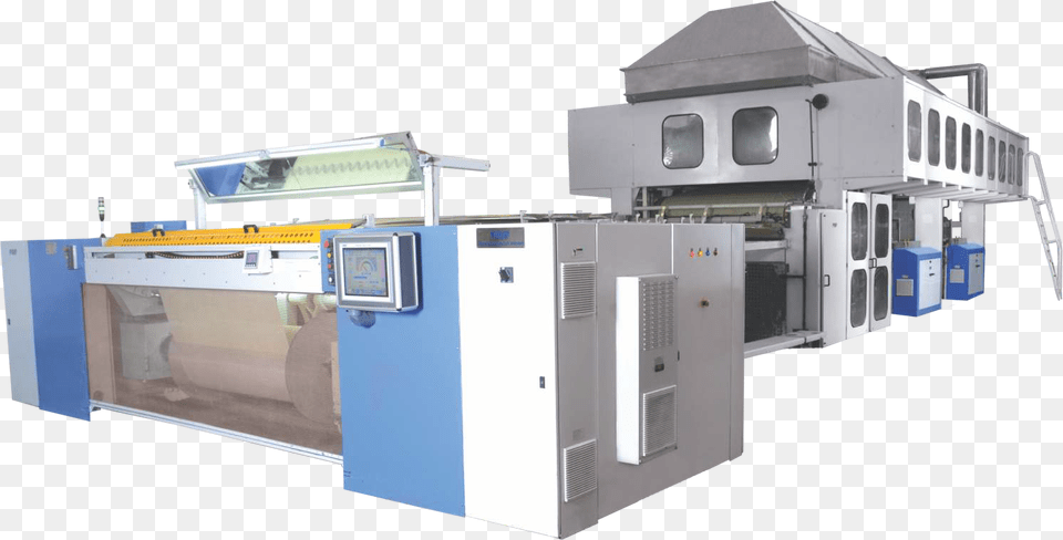 Sizing Machine In Textile, Architecture, Building, Factory, Manufacturing Png Image