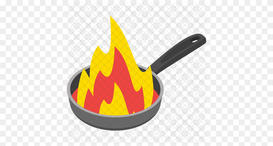 Sizzling Pan Icon Icon, Cooking Pan, Cookware, Frying Pan Png
