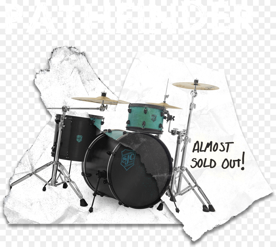 Sjc Custom Drums Pathfinder Sjc Drums Pathfinder, Drum, Musical Instrument, Percussion Free Transparent Png