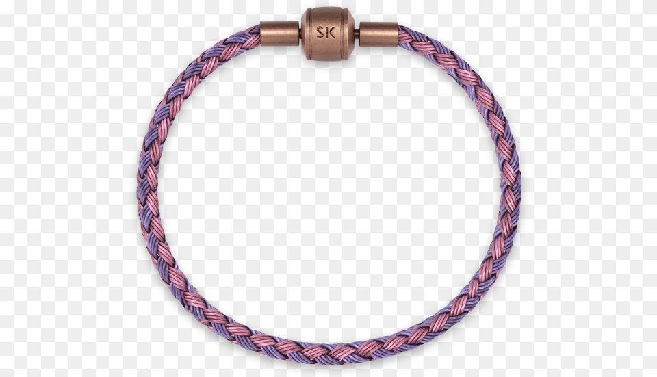 Sk Charmsbuilder Ropes Lightdarkpurple Bracelet, Accessories, Jewelry Free Transparent Png