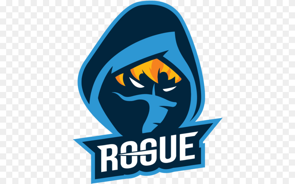 Sk Gaming League Of Legends European Championship 2020 Rogue Team, Logo, Sticker, Clothing, Hood Png