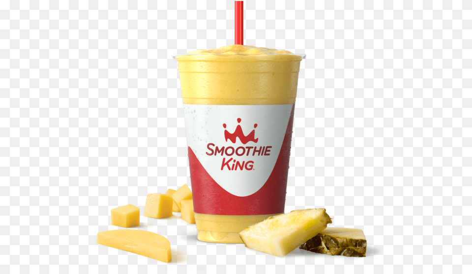 Sk Slim Mangofest With Ingredients Smoothie King Smoothie, Food, Beverage, Juice Png Image