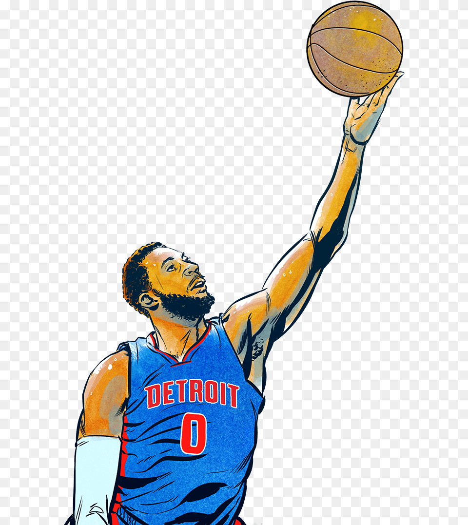 Skal Labissiere And Andre Drummond, Person, People, Sphere, Basketball Free Png