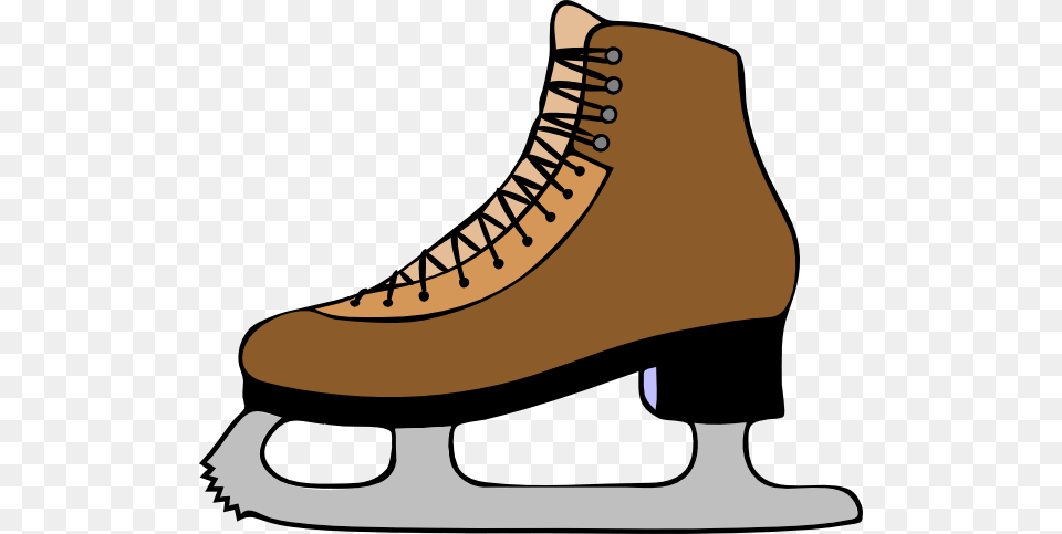 Skate Template Ice Skate Shoe Clip Art, Clothing, Footwear, Sneaker Free Transparent Png