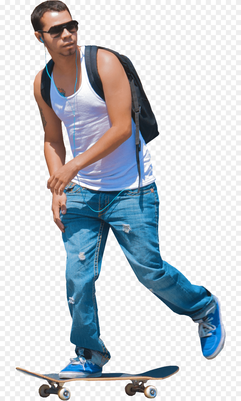 Skateboard, Clothing, Pants, Male, Adult Free Png