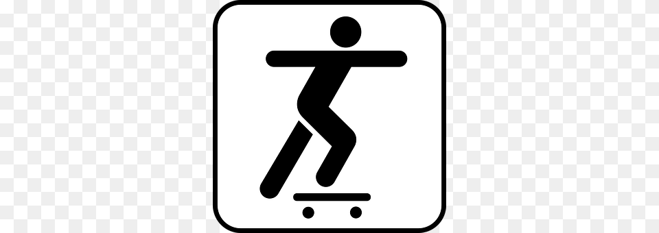 Skateboard Sign, Symbol, Road Sign Free Png