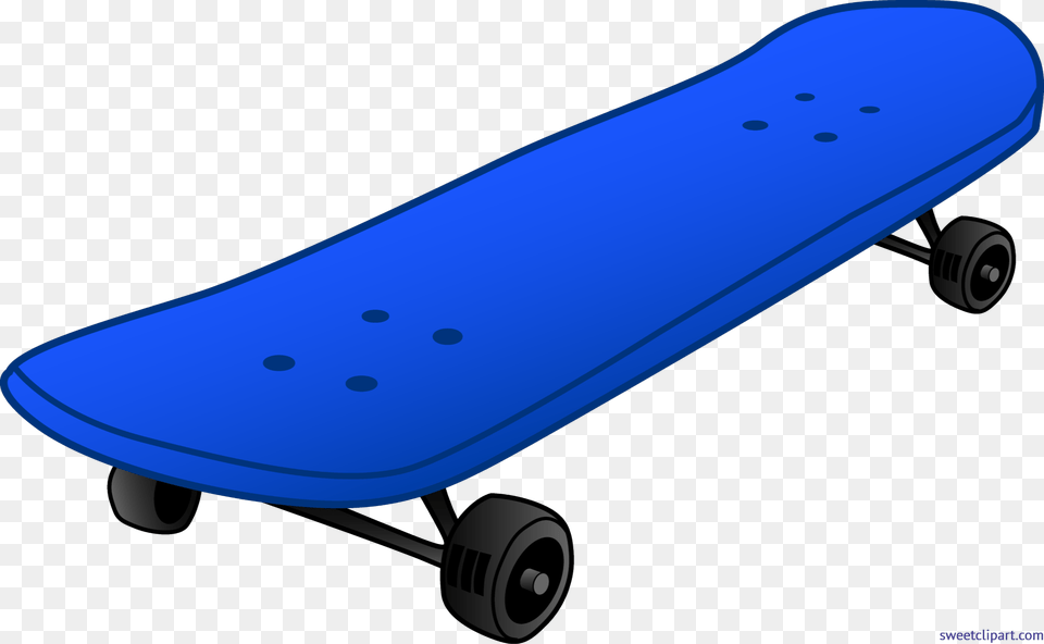 Skateboard Blue Clip Art, Car, Transportation, Vehicle Free Png