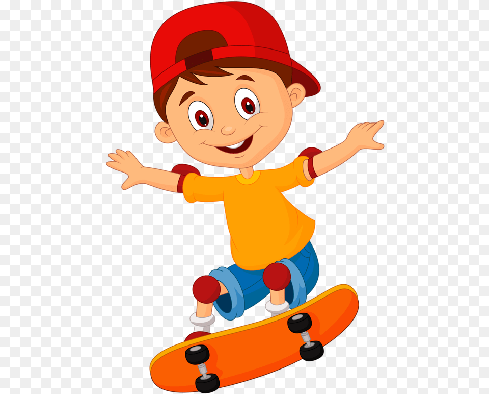Skateboard Cartoon Skateboard Clipart, Baby, Person, Face, Head Free Transparent Png