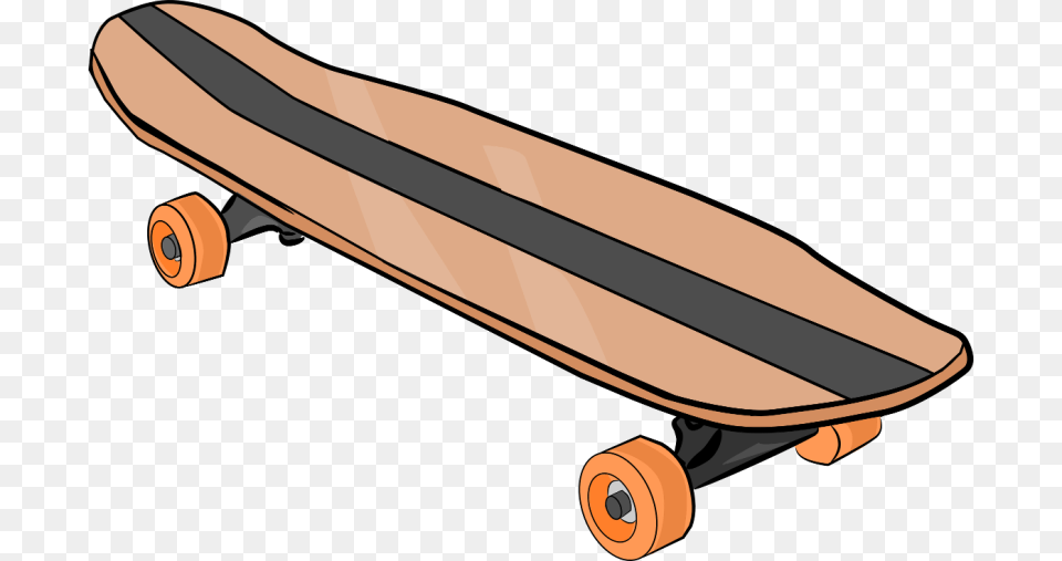 Skateboard Clip Art Black And White, Blade, Dagger, Knife, Weapon Png Image