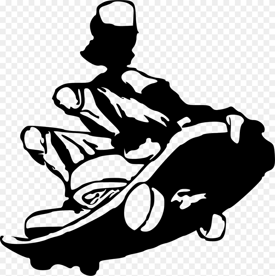 Skateboard Clipart, Person Png