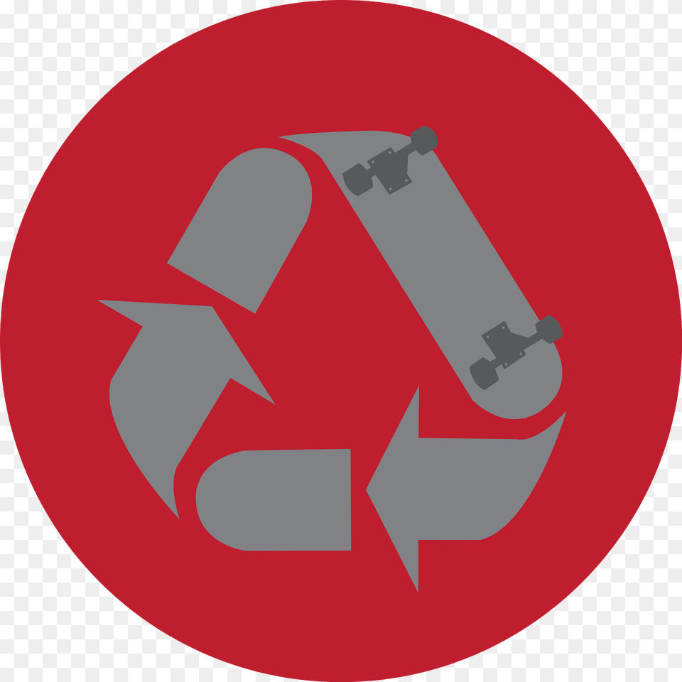 Skateboard Clipart, Recycling Symbol, Symbol, First Aid Png Image