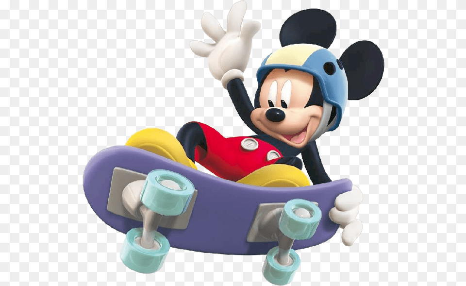 Skateboard Clipart Mickey Mouse Clubhouse Mickey Mouse Op Skateboard, Tape, Face, Head, Person Free Png