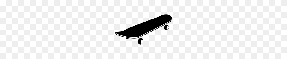 Skateboard Icons Noun Project, Gray Free Png