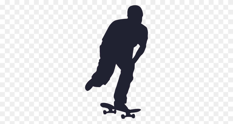 Skateboard Sport Silhouette, Adult, Male, Man, Person Free Png Download