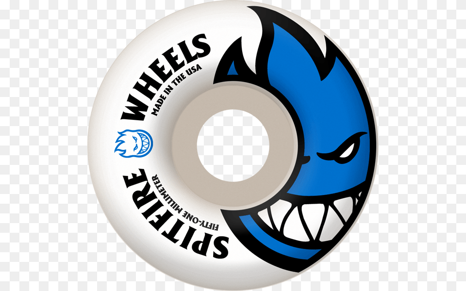 Skateboard Wheel Blue Spitfire Wheels, Water, Frisbee, Toy Free Png Download