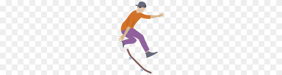 Skateboarder Icon, Clothing, Pants, Person, People Free Transparent Png