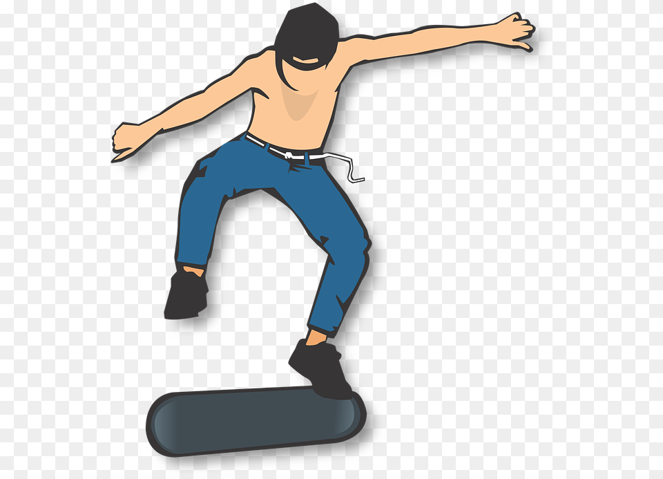 Skater Kick Flip Shirtless Kick Flip, Pants, Clothing, Snowboarding, Snow Png