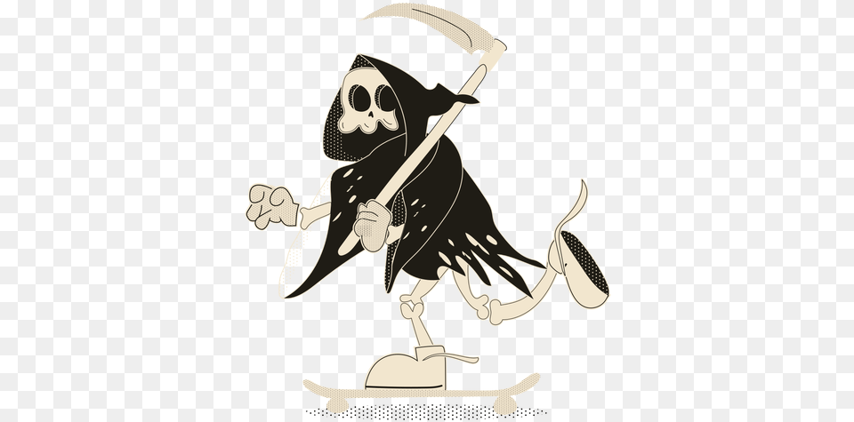 Skater Skeleton Halloween Character Death, People, Person, Pirate, Face Free Png