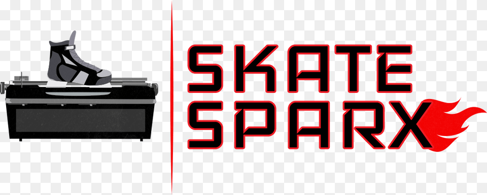 Skatesparx Ice Skate Sharpening Laser Printing, Clothing, Footwear, Shoe, Scoreboard Png
