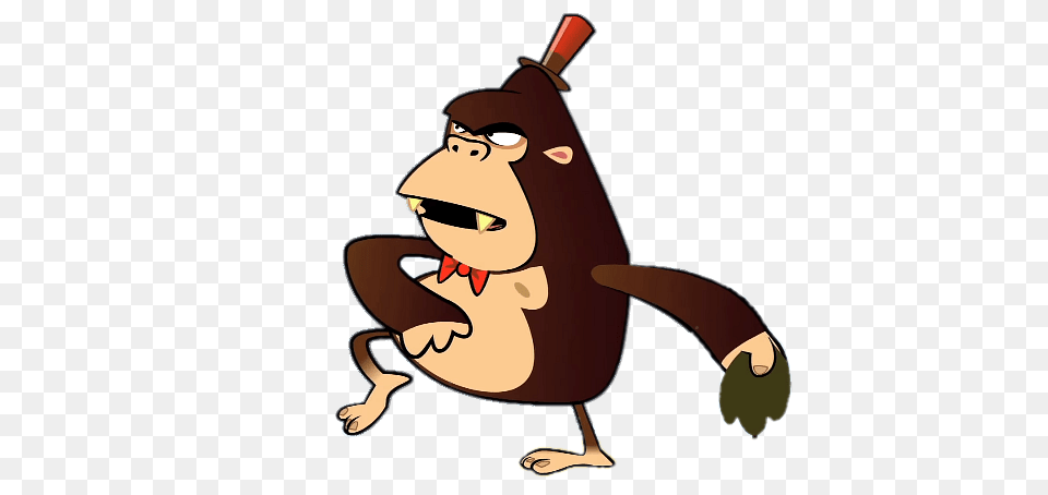 Skatoony Character Hoo The Gorilla, Cartoon, Baby, Person Free Transparent Png