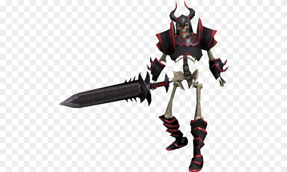Skeletal Juggernaut, Sword, Weapon, Person, Blade Png