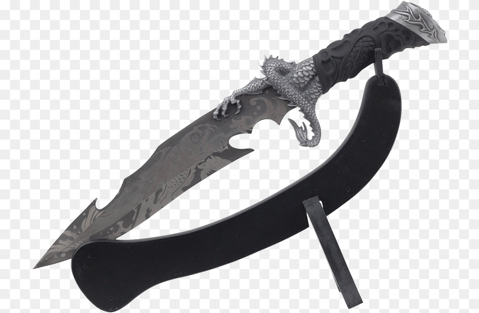 Skeletal Sea Dragon Dagger Hunting Knife, Blade, Sword, Weapon Free Png Download