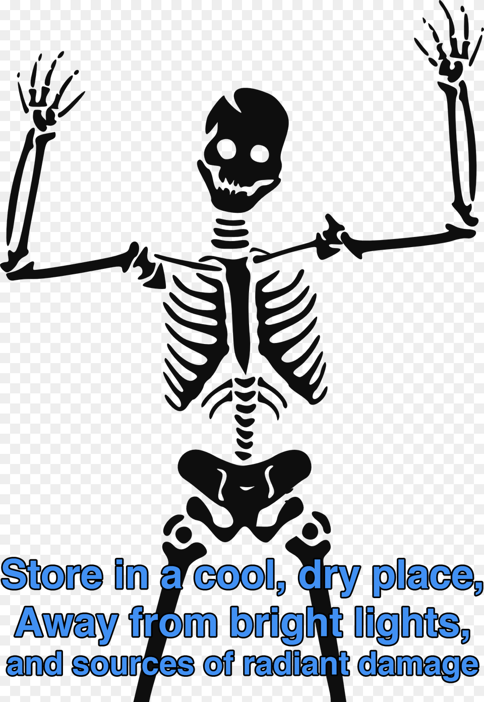 Skeletal Storage Skeleton Clipart Free Png Download