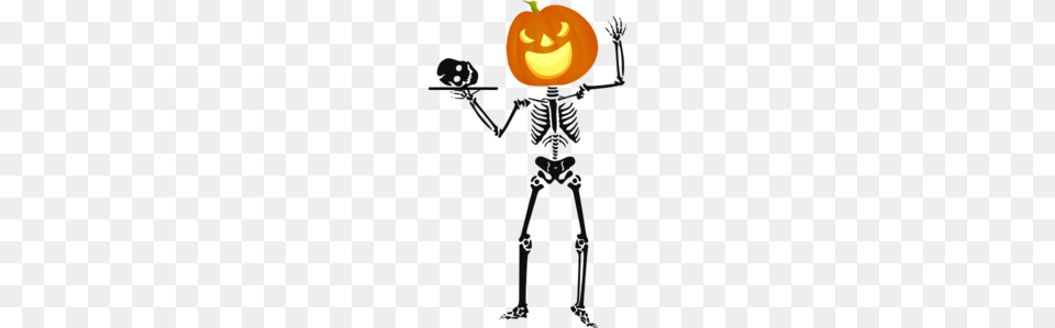 Skeleton Clip Art Free, Person, Festival, Halloween Png Image