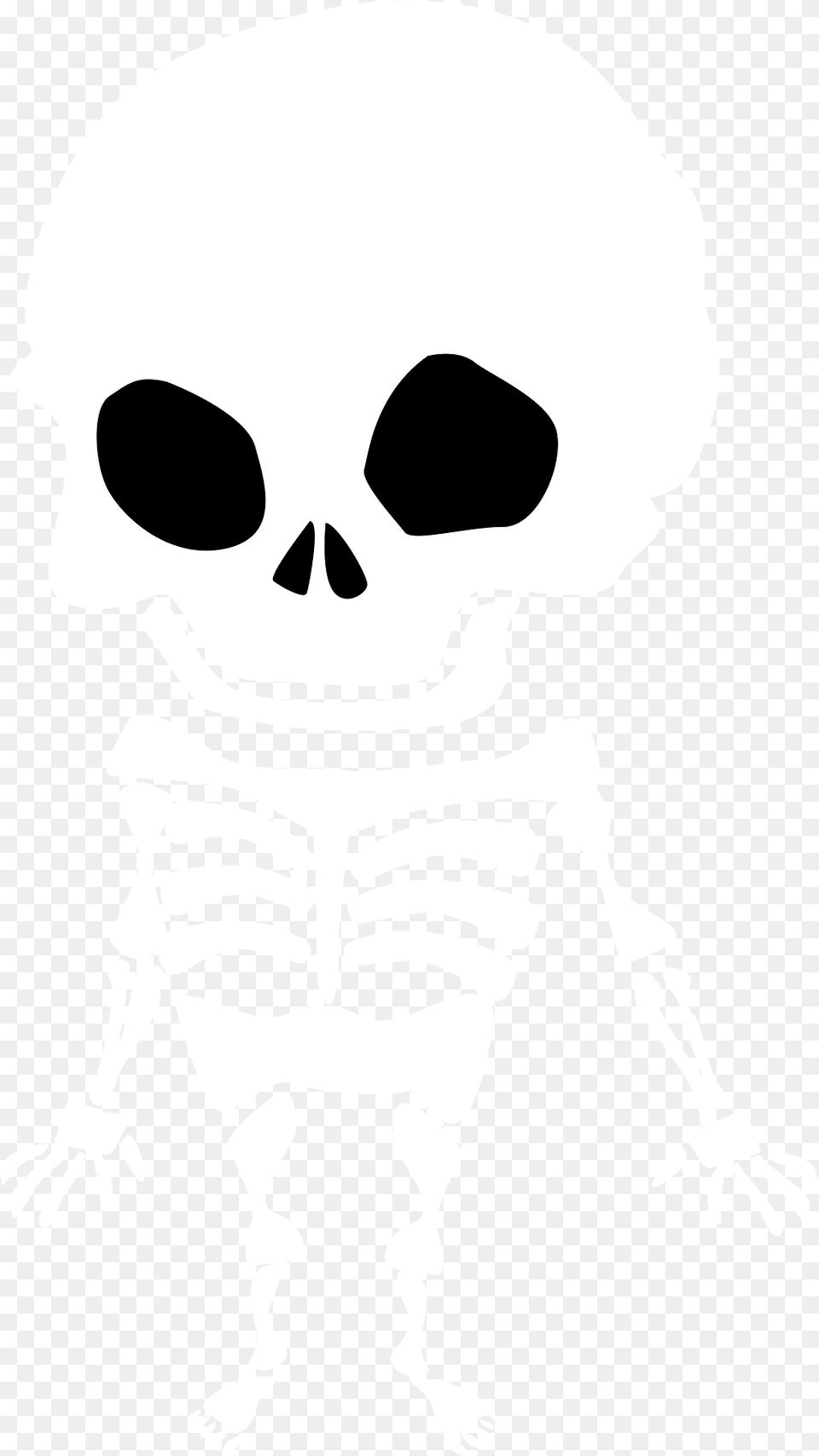 Skeleton Clipart, Baby, Person, Stencil, Face Png