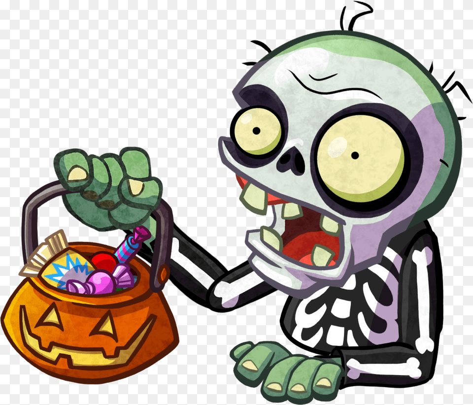 Skeleton Clipart Dancing Zombie Plants Vs Zombies Heroes Cartas, Art Png