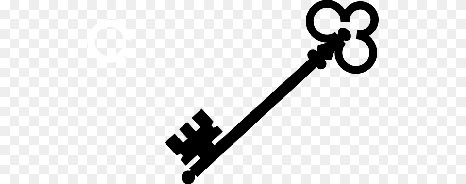 Skeleton Clipart Keyhole, Key, Mace Club, Weapon Free Transparent Png