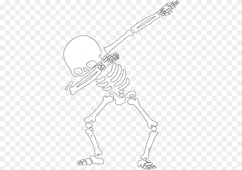 Skeleton Dab Cartoons Skeleton Dab, Smoke Pipe, Baby, Person Free Transparent Png