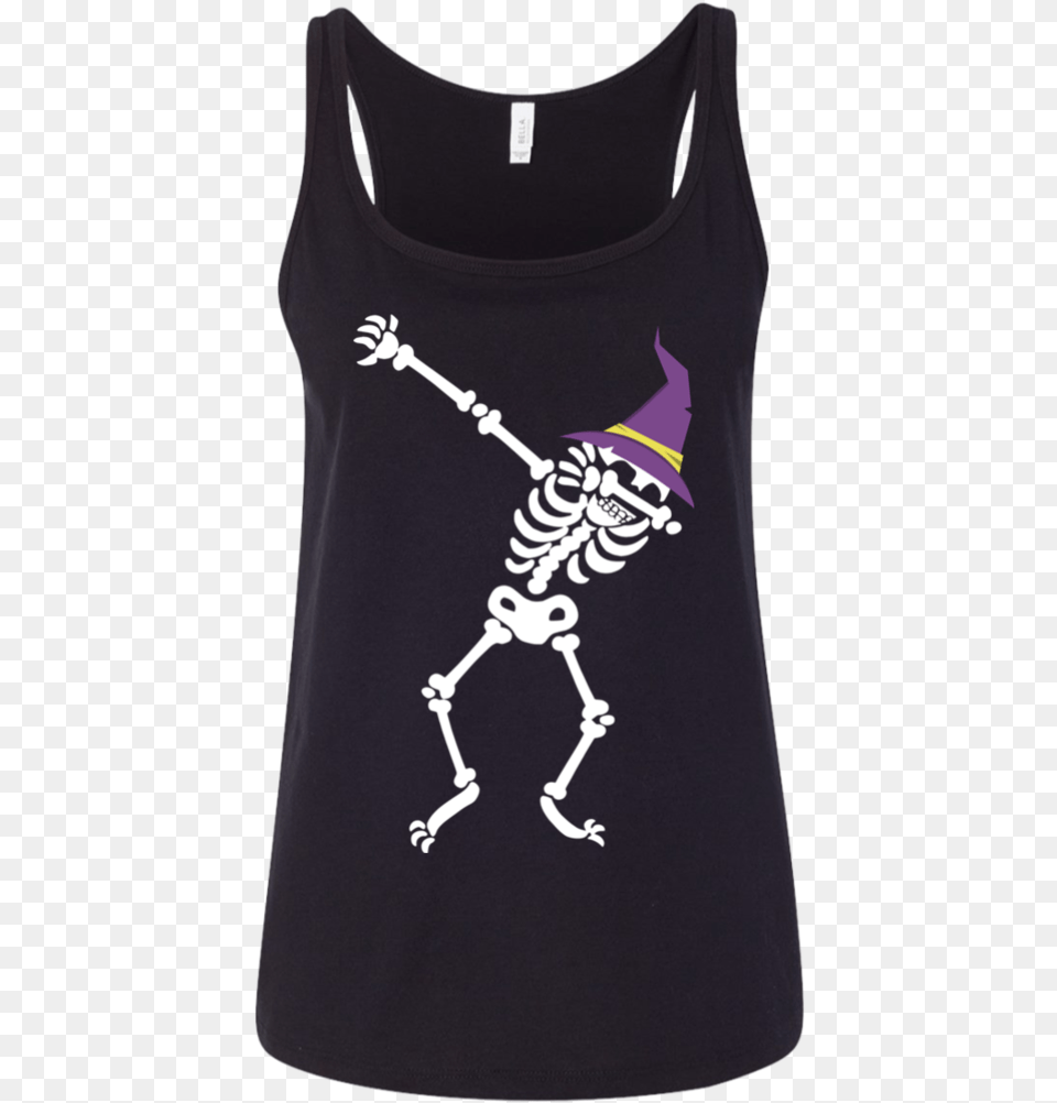 Skeleton Dabbing Shirt Active Tank, Clothing, Tank Top Free Png Download