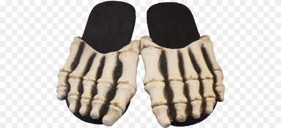 Skeleton Feet Billy Bob Skeleton Feet Adult, Clothing, Glove, Fur Free Transparent Png