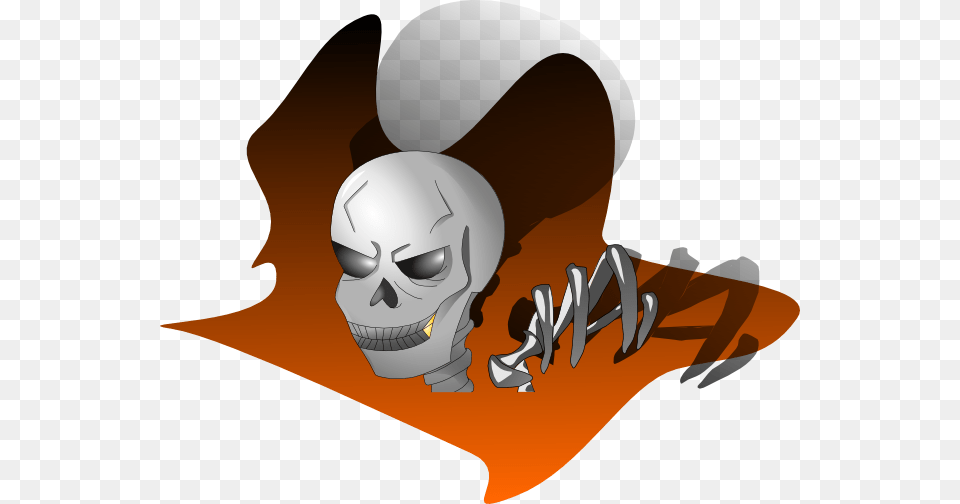 Skeleton From The Dark Skull, Person, Art, Face, Head Free Png Download