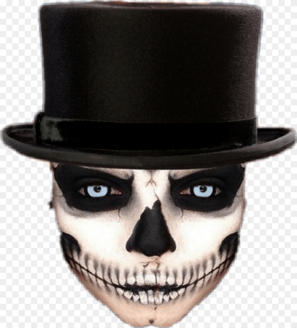 Skeleton Halloween Scary Hats, Adult, Person, Woman, Female Png Image