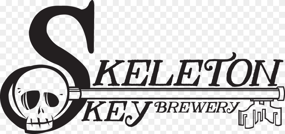 Skeleton Key Brewery Holiday Party T1 Skeleton Key Brewery, Logo, Text, Person, Symbol Free Png Download