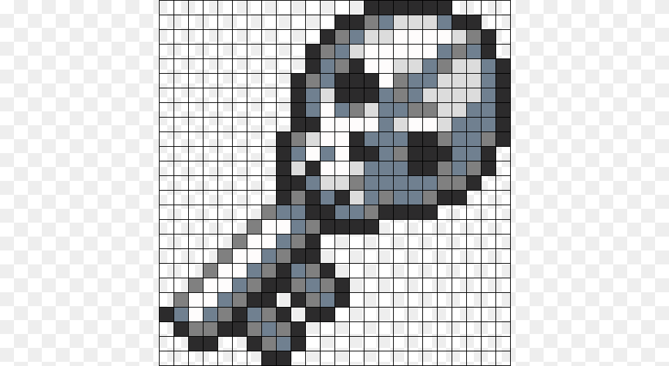 Skeleton Key Perler Bead Pattern Bead Sprite Skeleton Perler Bead Patterns, Chess, Game, Tile, Art Png Image