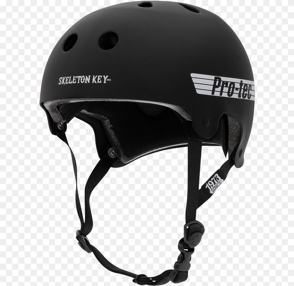 Skeleton Key Pro Tec Full Black Helmets, Clothing, Crash Helmet, Hardhat, Helmet Png Image