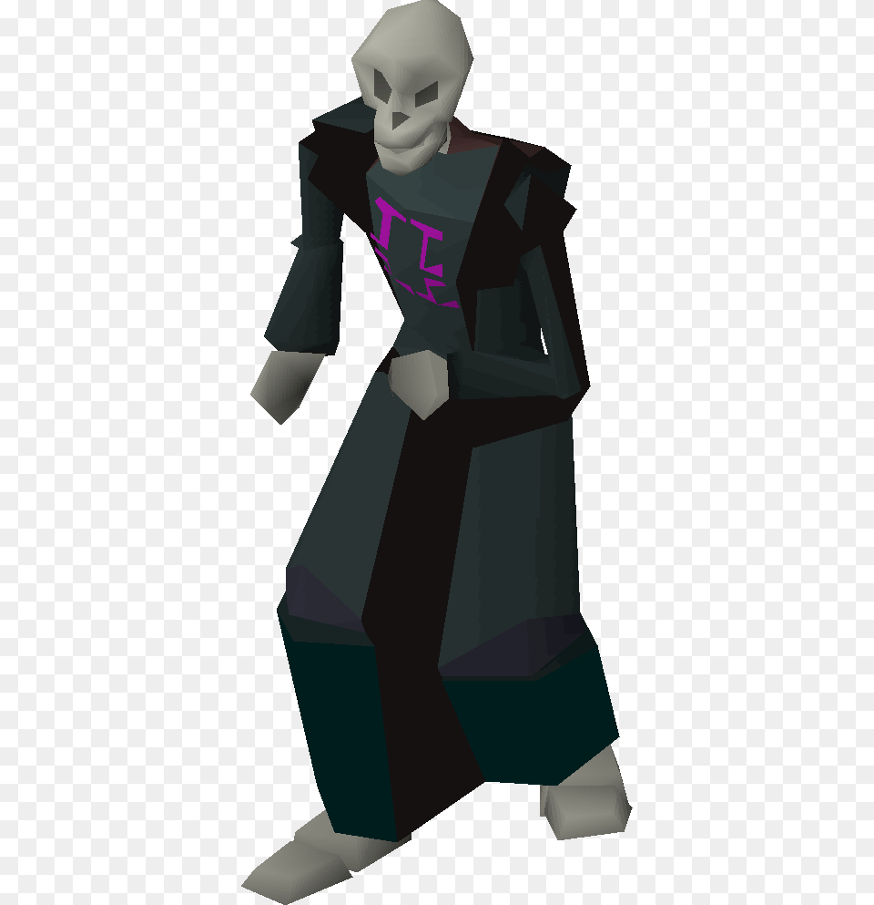 Skeleton Mage, Clothing, Costume, Mailbox, Person Png Image