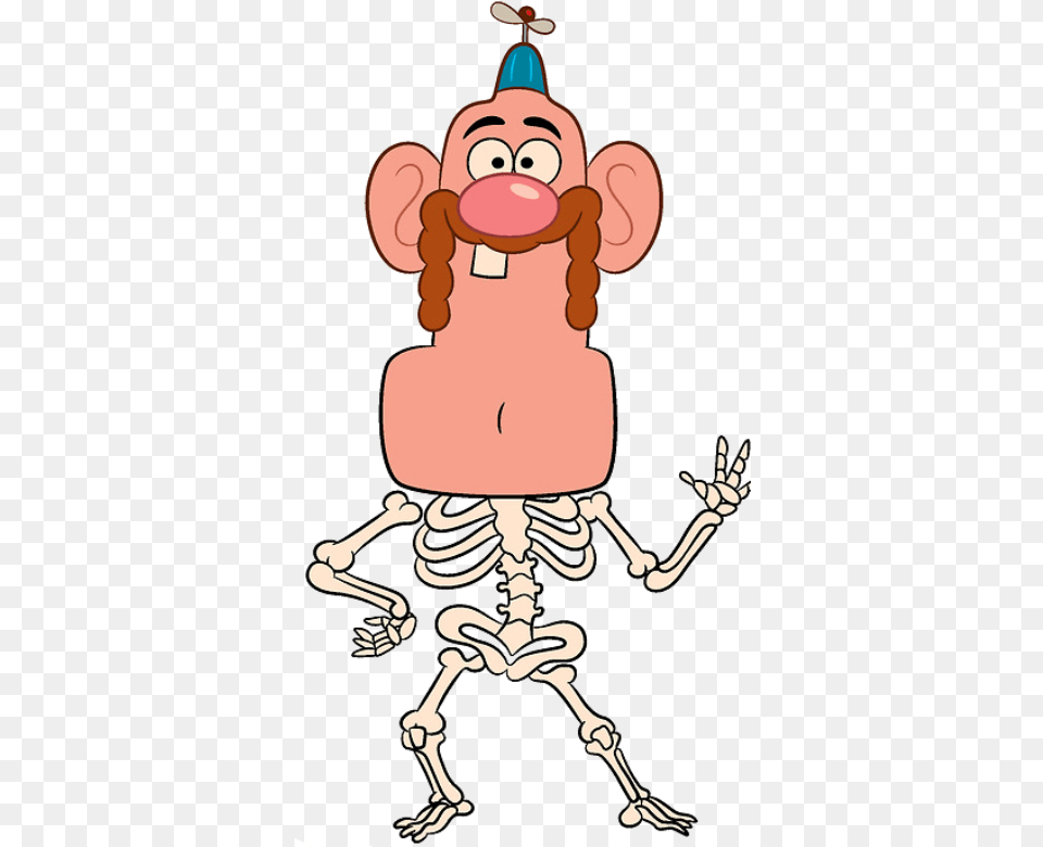 Skeleton Of Uncle Grandpa Tca2313 Uncle Grandpa Hat, Cartoon, Clothing, Baby, Person Free Transparent Png