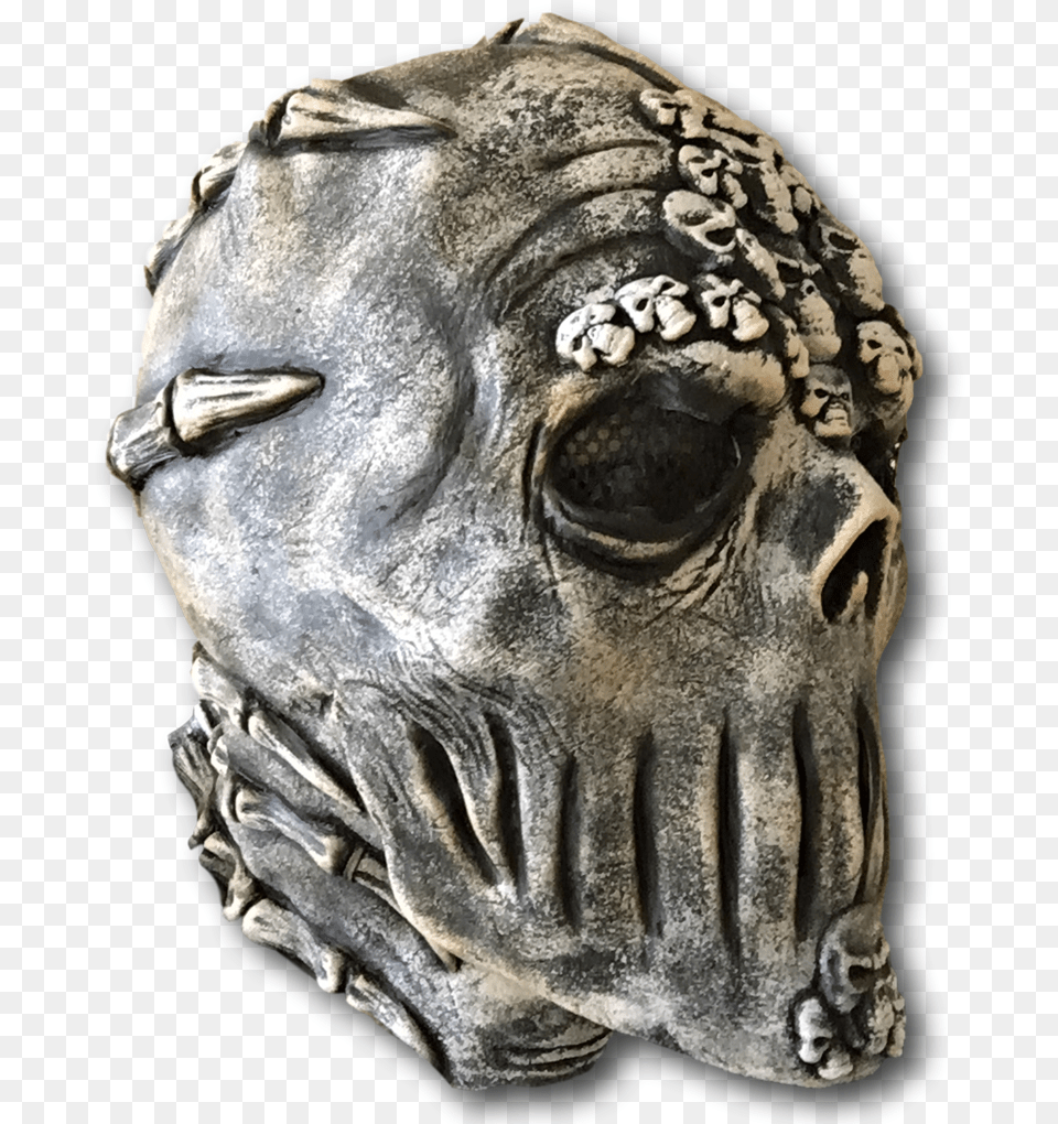 Skeleton Skull Mask Anthropologist, Bronze, Accessories, Adult, Male Free Png