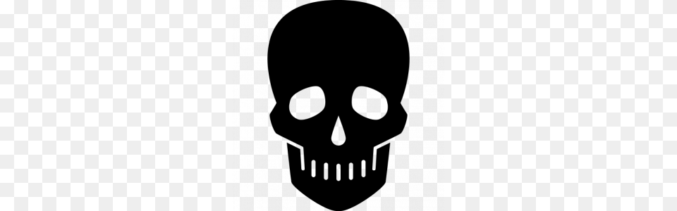 Skeleton Skulls Transparent Web Icons, Gray Png Image
